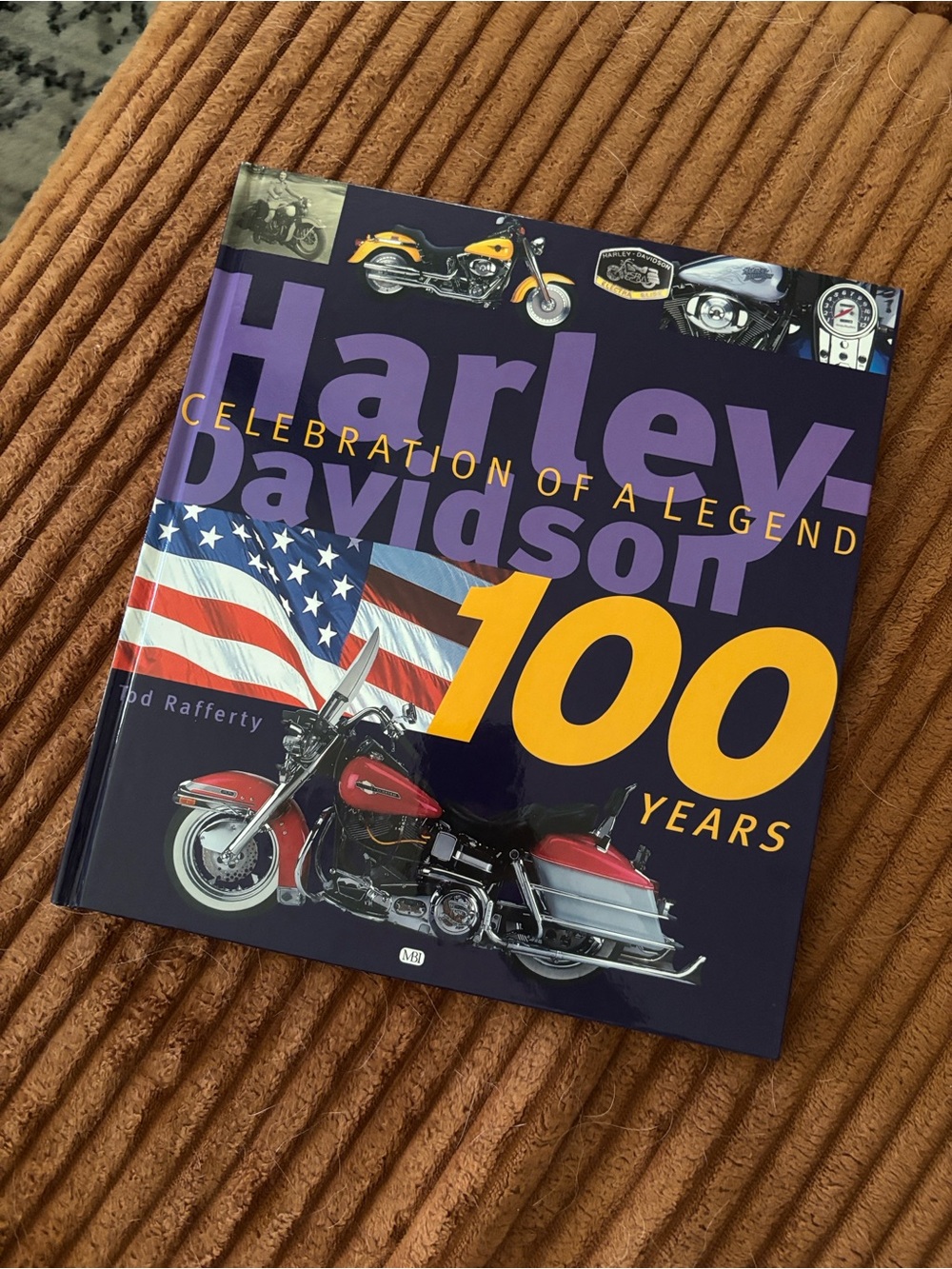 Harley-Davidson Hardcover Coffee Table Book — Celebration of a Legend 100 years